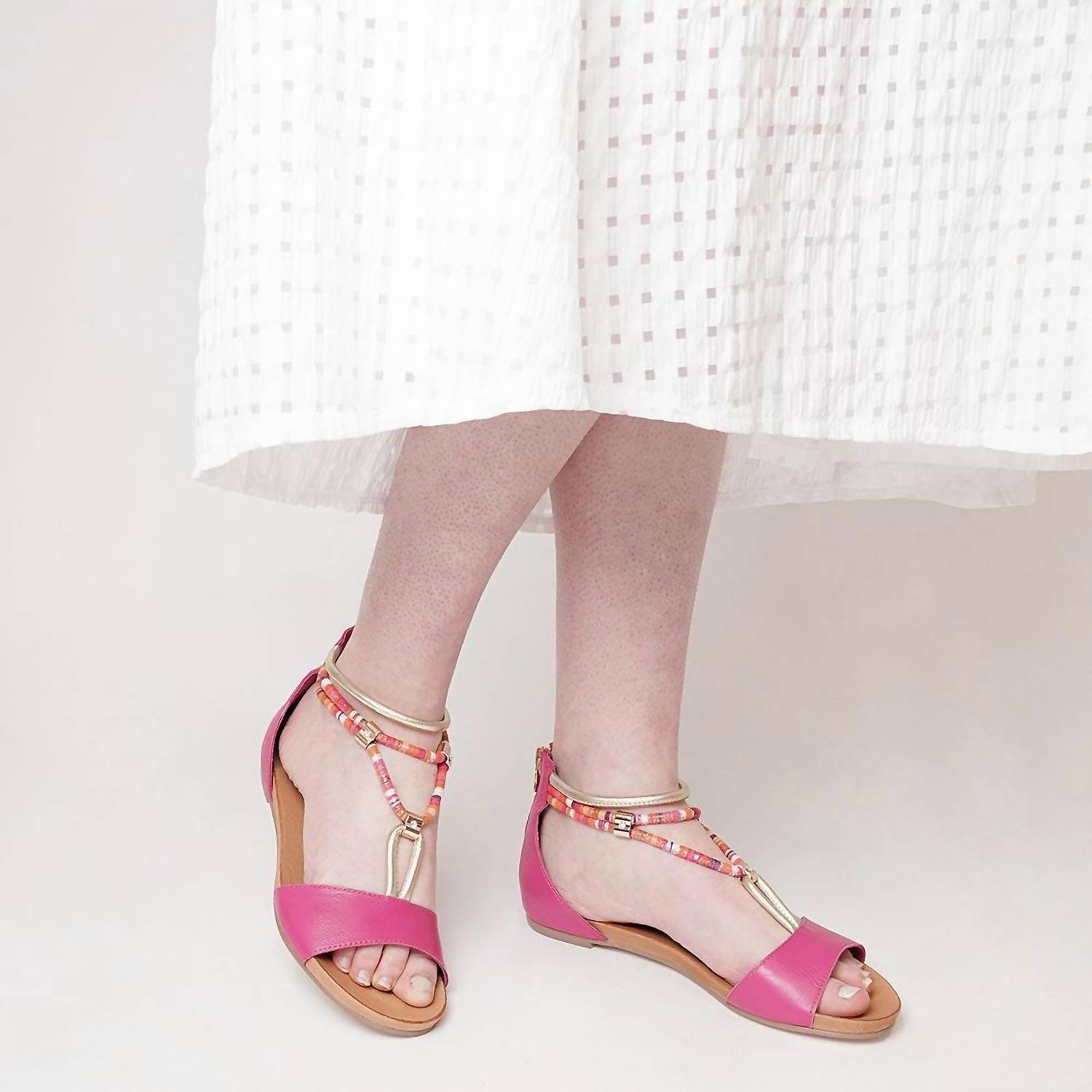 Django & Juliette - Women's Jazmin Leather Sandals