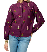 Ivy Jane - Scattered Embroidered Shirt