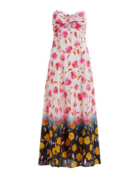 ESSENTIEL ANTWERP Heorgia Strapless Midi Dress in fairy tale - women's dress - view 5