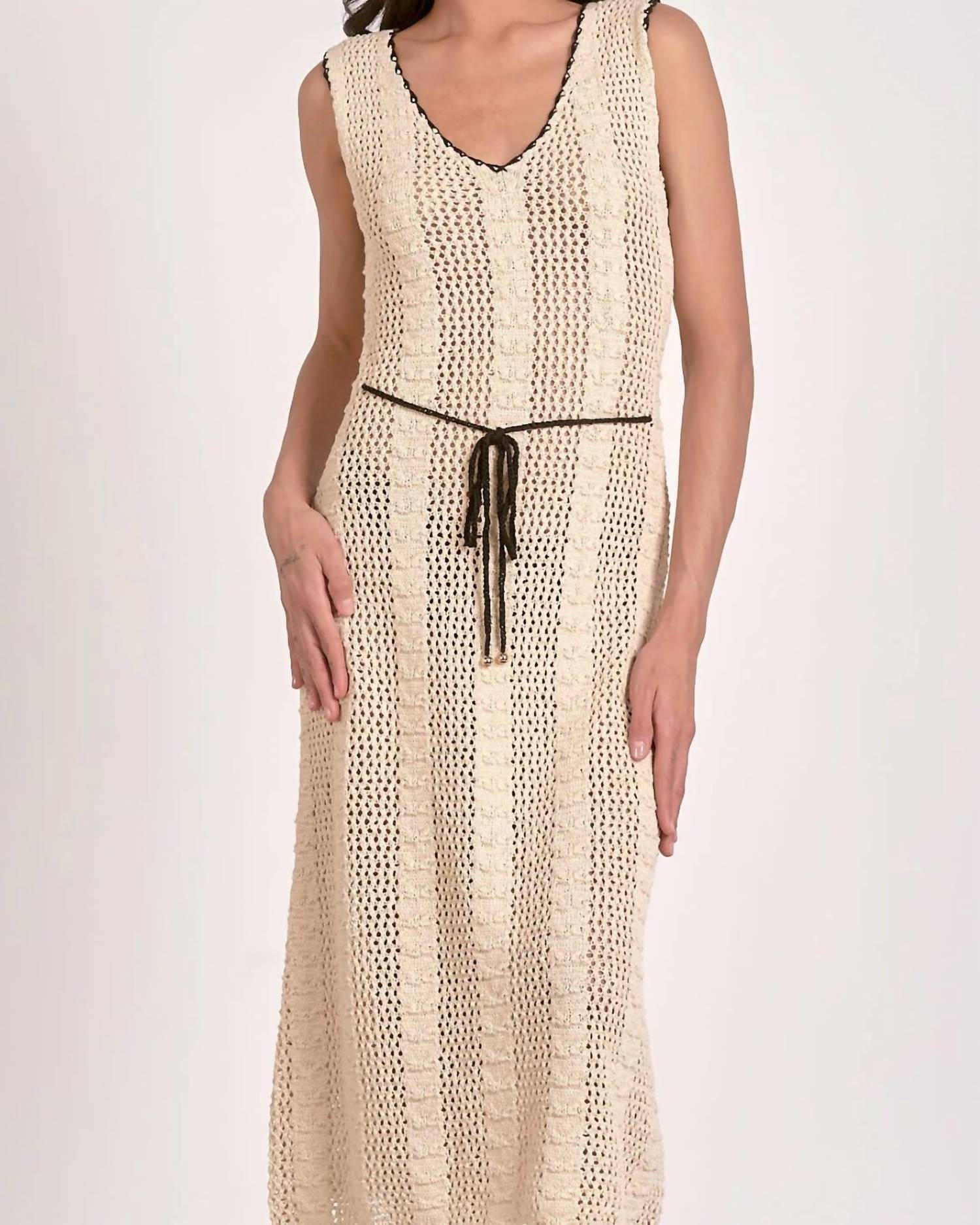 Elan - Crochet Lined Dress