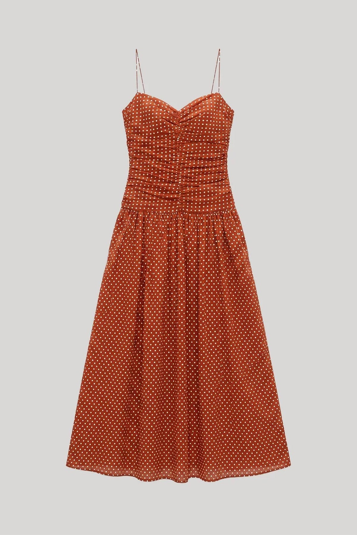 Matteau - Women's Gathered Drop Waist Dress