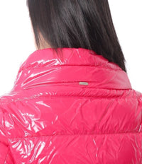 Herno - Glossy Effect Fabric Cape Jacket