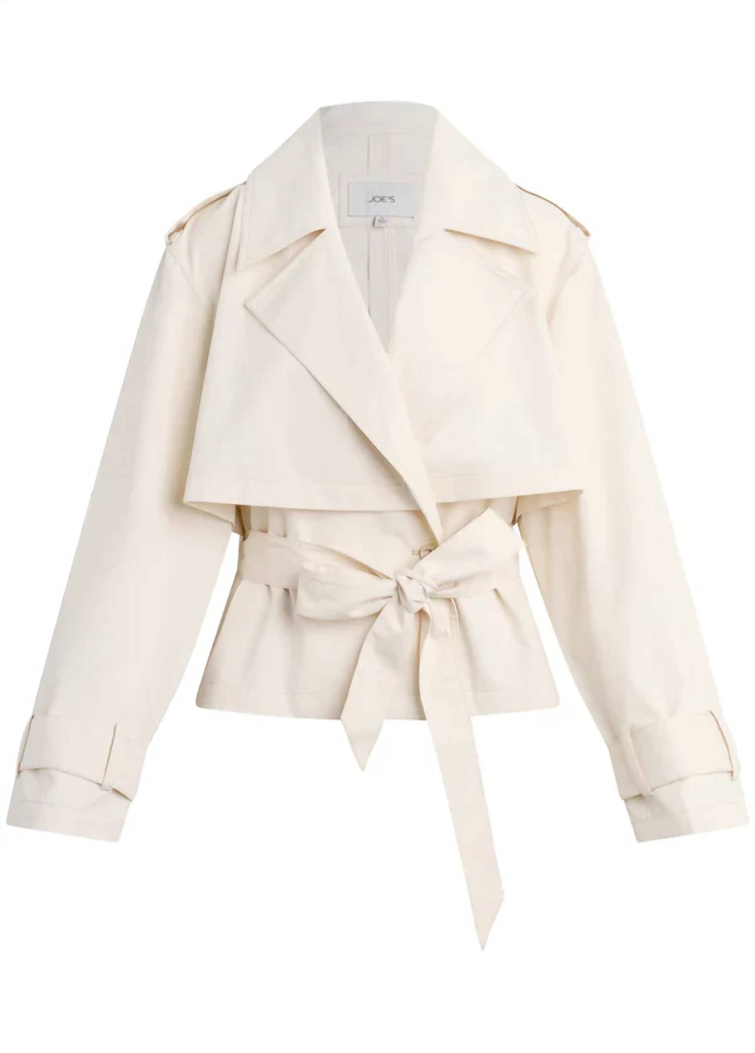 Joe'S Jeans - Liz Cropped Trench Coat