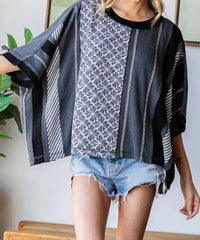 Oli & Hali - Overszied Striped Shirt