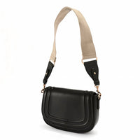 Moda Luxe - Women's Poshette Crossbody Saddle Bag