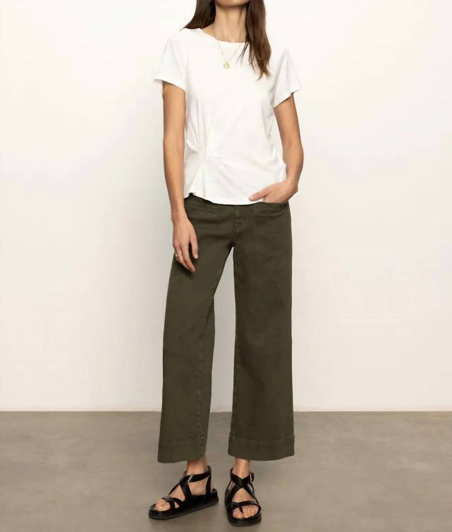 Sanctuary - Voyage Crop Flare Capri