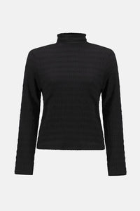 Joseph Ribkoff - High Neck Textured Pullover