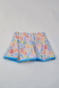 Funtasia Too - Girl's Active Squiggles Skort
