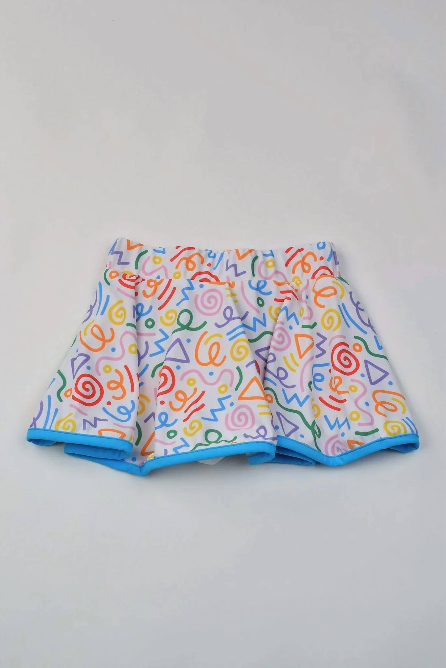 Funtasia Too - Girl's Active Squiggles Skort