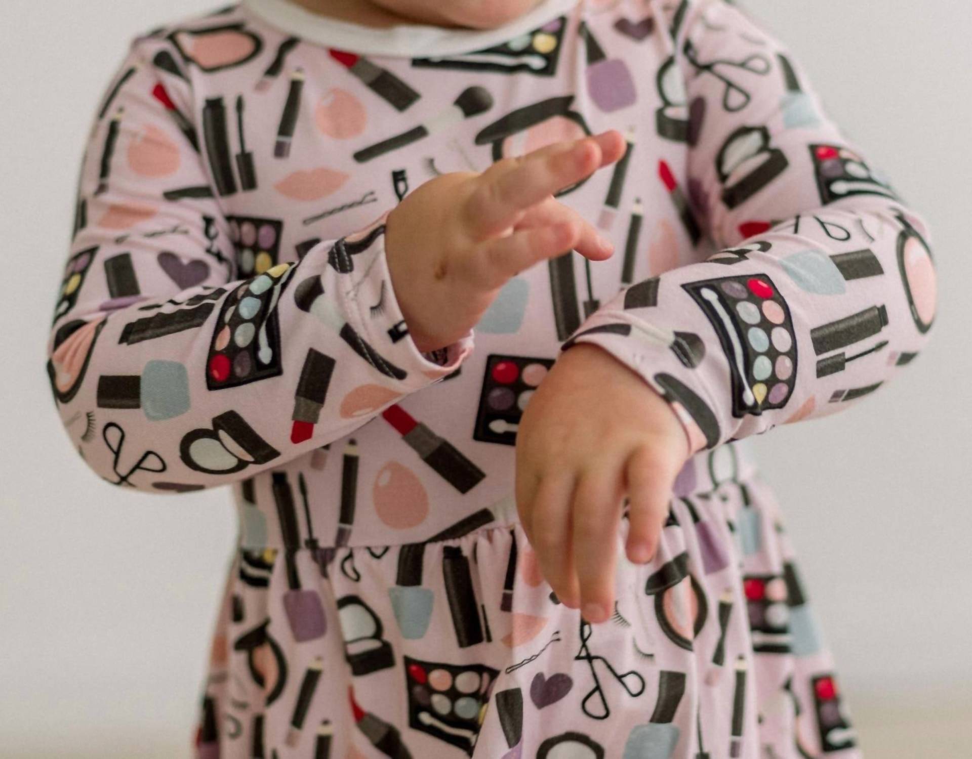 Kickee - Girls' Long Sleeve Playtime Outfit Set