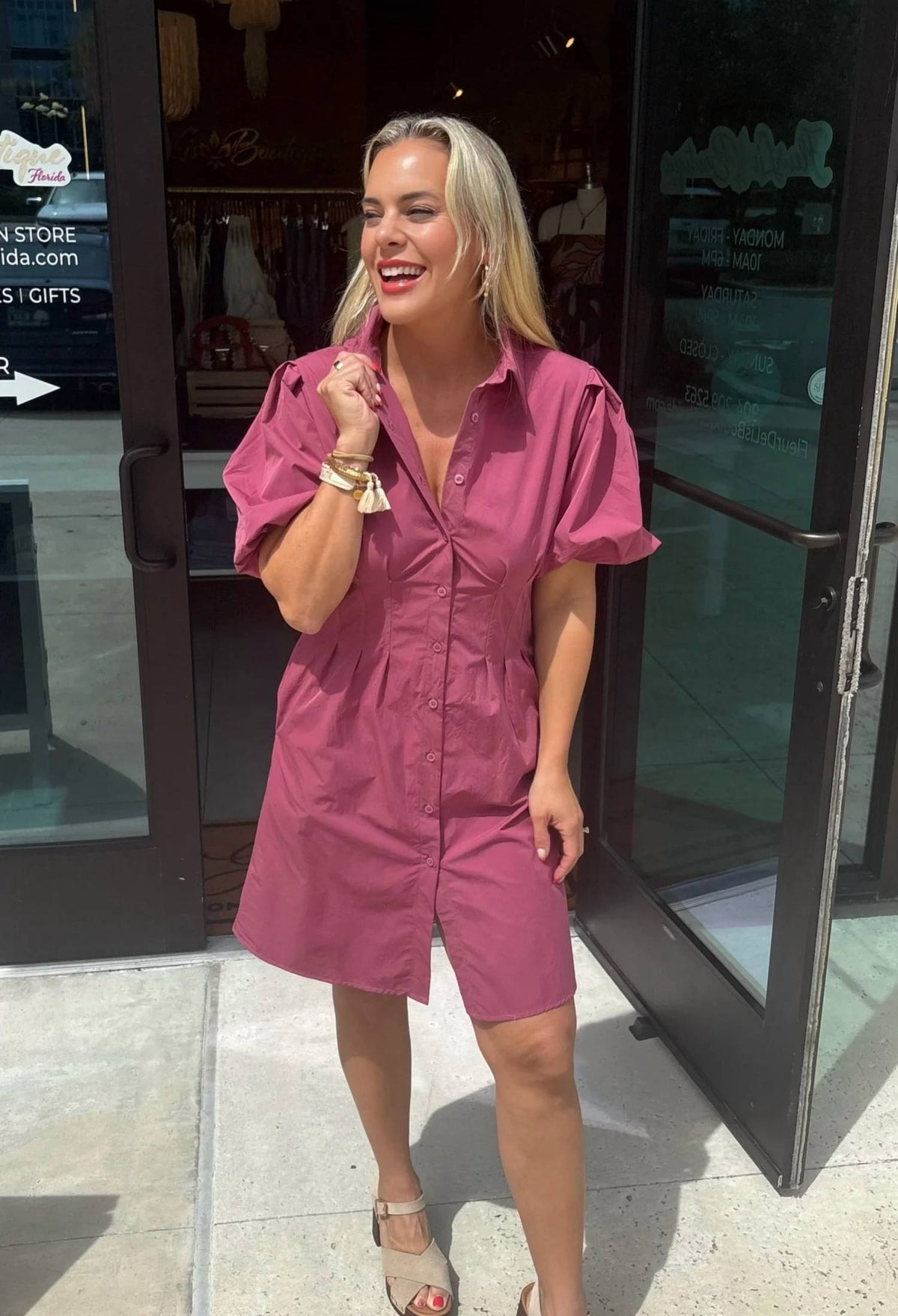 Bishop + Young - Jacqueline Bubble Sleeve Dress