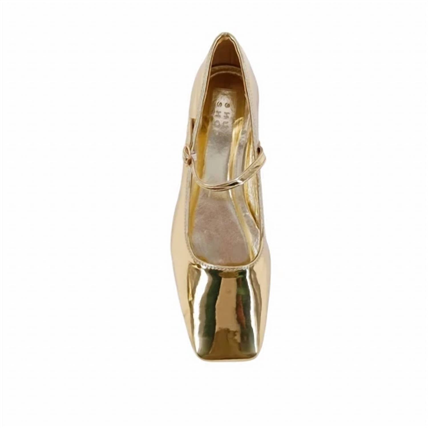 Shu Shop - Women's Square Toe Ballet Flats