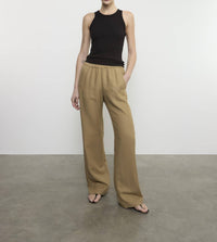 Enza Costa TWILL EVERYWHERE PANT in fatigue - women's pants
