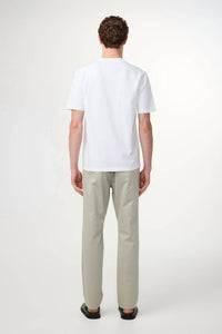 NN07 Adam Short-sleeve T-shirt in white - men's t-shirt - detail view