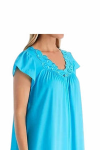 Shadowline Lingerie - Rosebud Long Cap Sleeve Nightgown