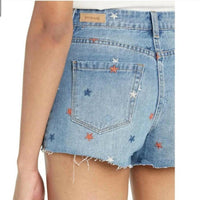 Blanknyc - Women's Star Embroidered Denim Shorts