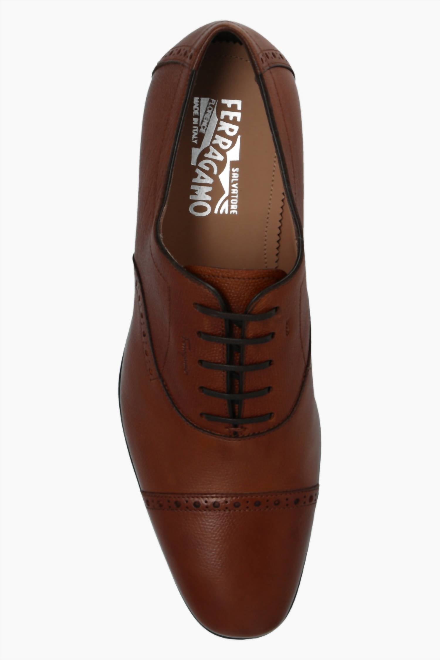 Salvatore Ferragamo - Men's Riley Lace-up Oxford Shoes