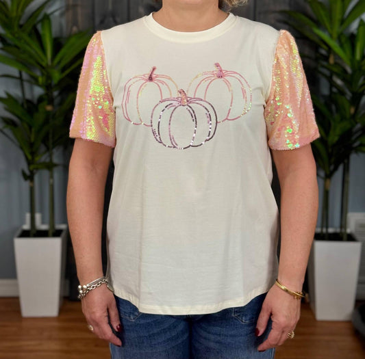 Southern Grace - Pumpkin Princess Top