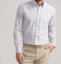 PETER MILLAR Orvieto Cotton Shirt in sherwood - men's shirt