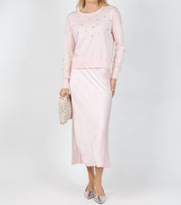 J. Society - Ximena Embellished Crew Sweater