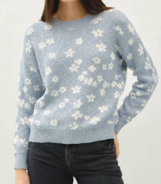 Be Cool - Floral Sweater Top