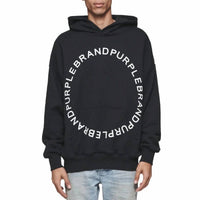 Purple Brand - Heavyweight Fleece Po Circle Wordmark Hoodie