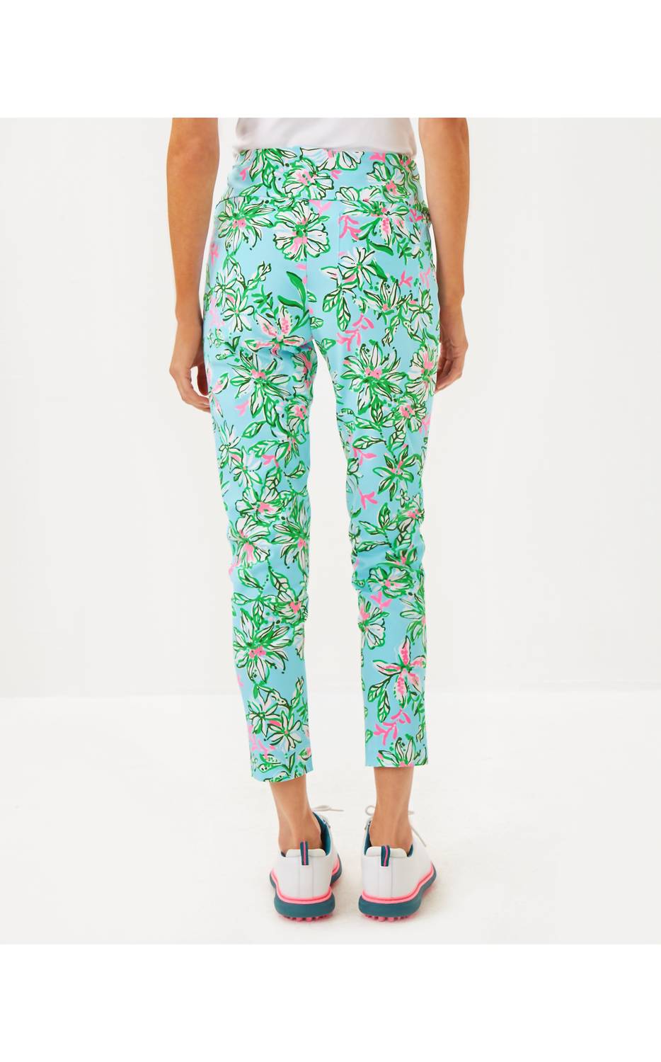 Lilly Pulitzer Upf 50+ Corso Pants in sun of a bun - women's pants - alternate view