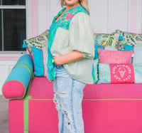 Layerz Clothing - Rowan Three Quarter Sleeve Top