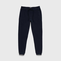 Surfside Supply Men's Jack Fuzzy Fleece Jogger in navy blazer - men's pants - detail view