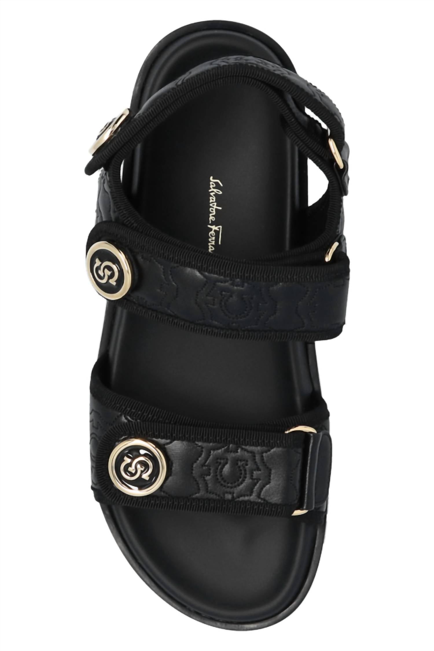 Salvatore Ferragamo - Women's Logo-plaque Detail Sandals