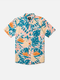 Volcom - Men's Leaf Pit Floral Short Sleeves Shirt