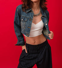 Signature8 - Long Sleeve Crop Top Jacket