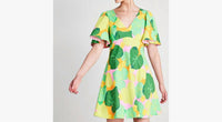 Kate Spade - Cucumber Floral Swing Dress