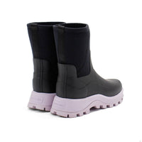 HUNTER Women's City Explorer Short Neoprene Boots in black 1 - women's shoe - detail view