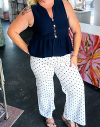 Entro - Boardwalk Babe Polka Dot Jean