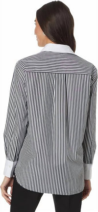 Elliott Lauren - Parallel Lines Button Front Shirt