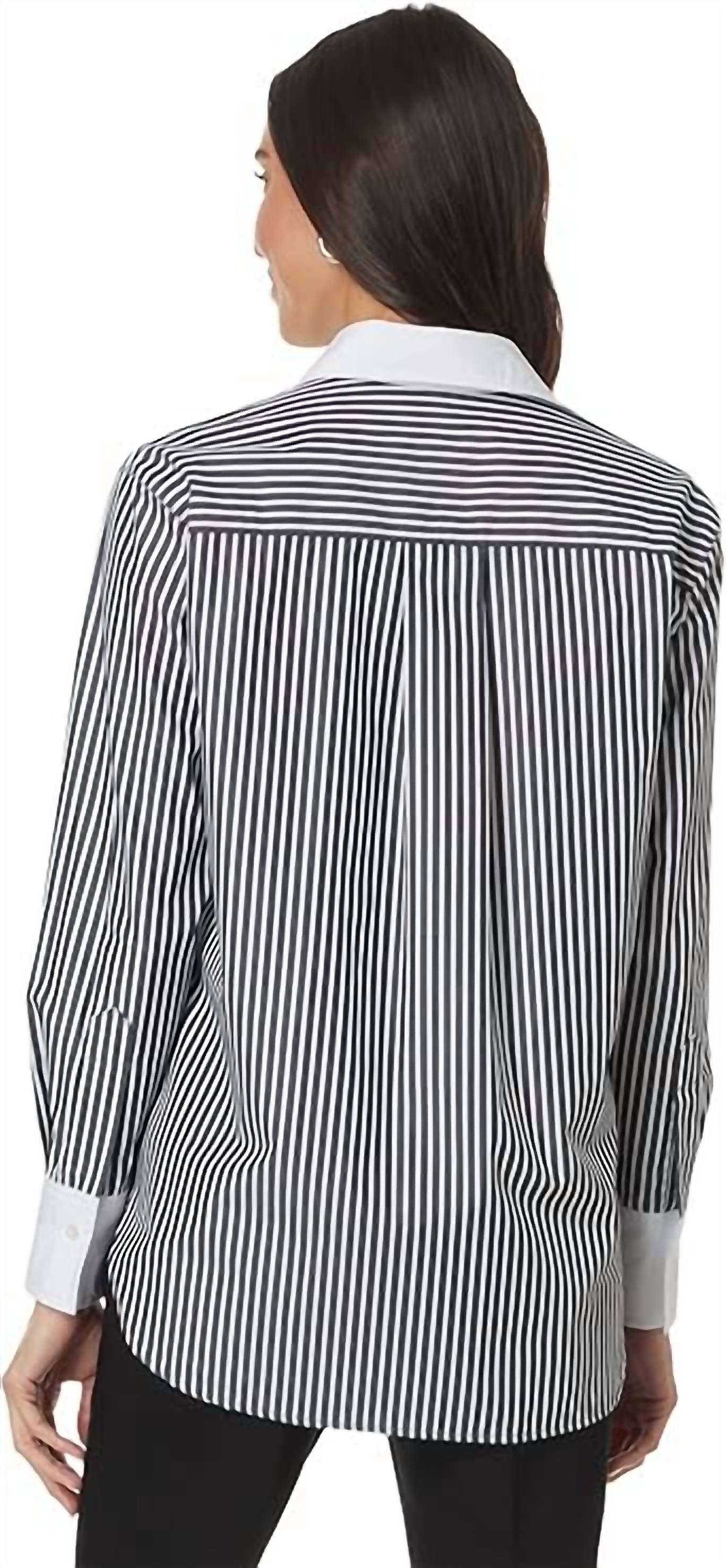 Elliott Lauren - Parallel Lines Button Front Shirt