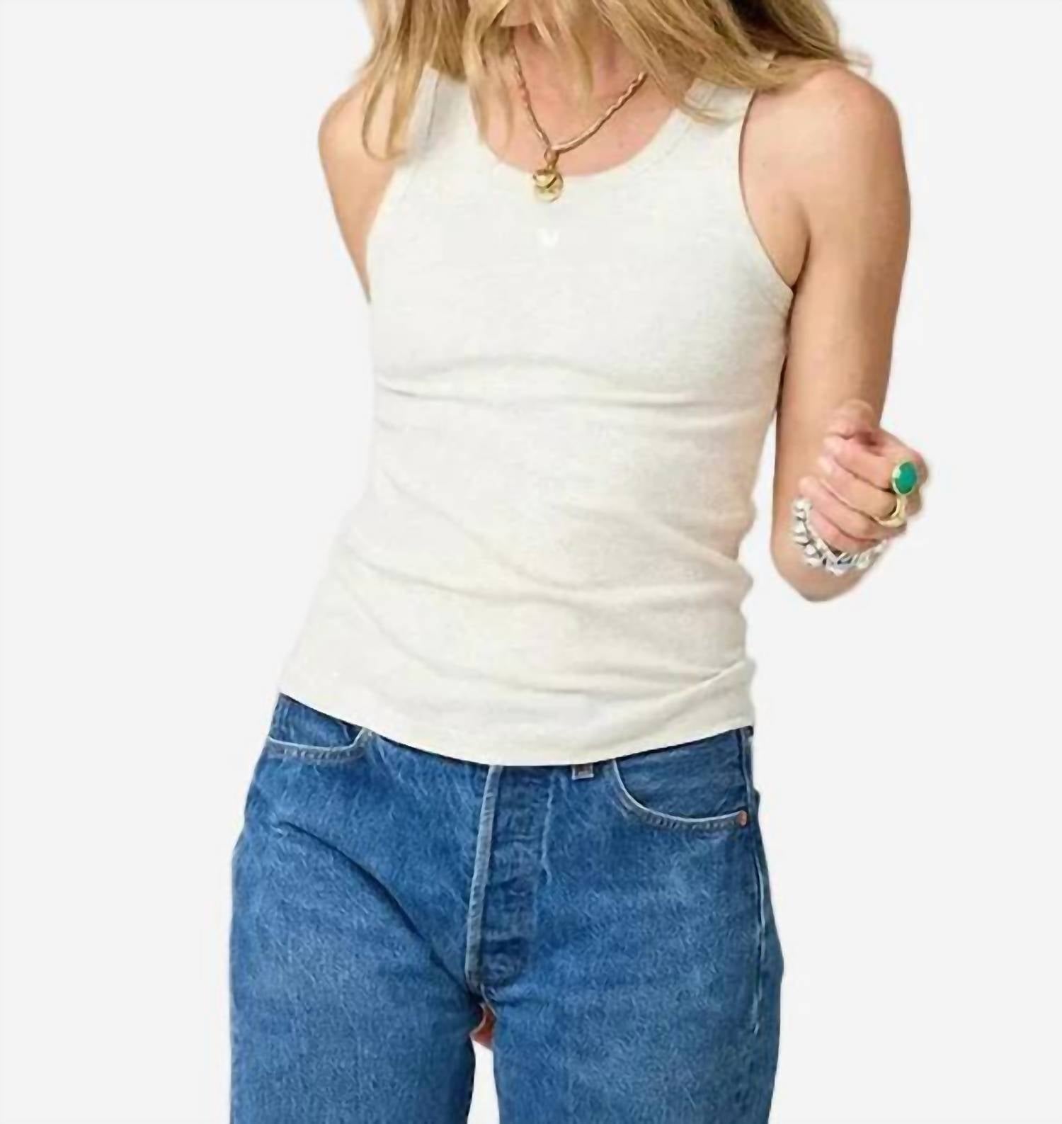 Kerri Rosenthal - Ribbed Cotton Tank