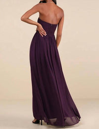 Lulus - Luxe Favorite Strapless Ruched Maxi Dress