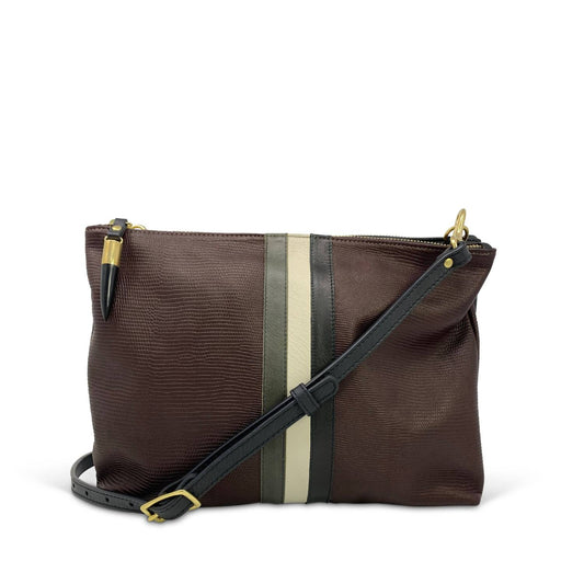 Kempton & Co. - Petite Lizard Harford Crossbody Bag