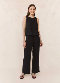 Bella Dahl - Beach Pant With Lattice Stripe