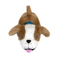 Robeez - Kids' Rocky Puppy Faux Fur Slipper