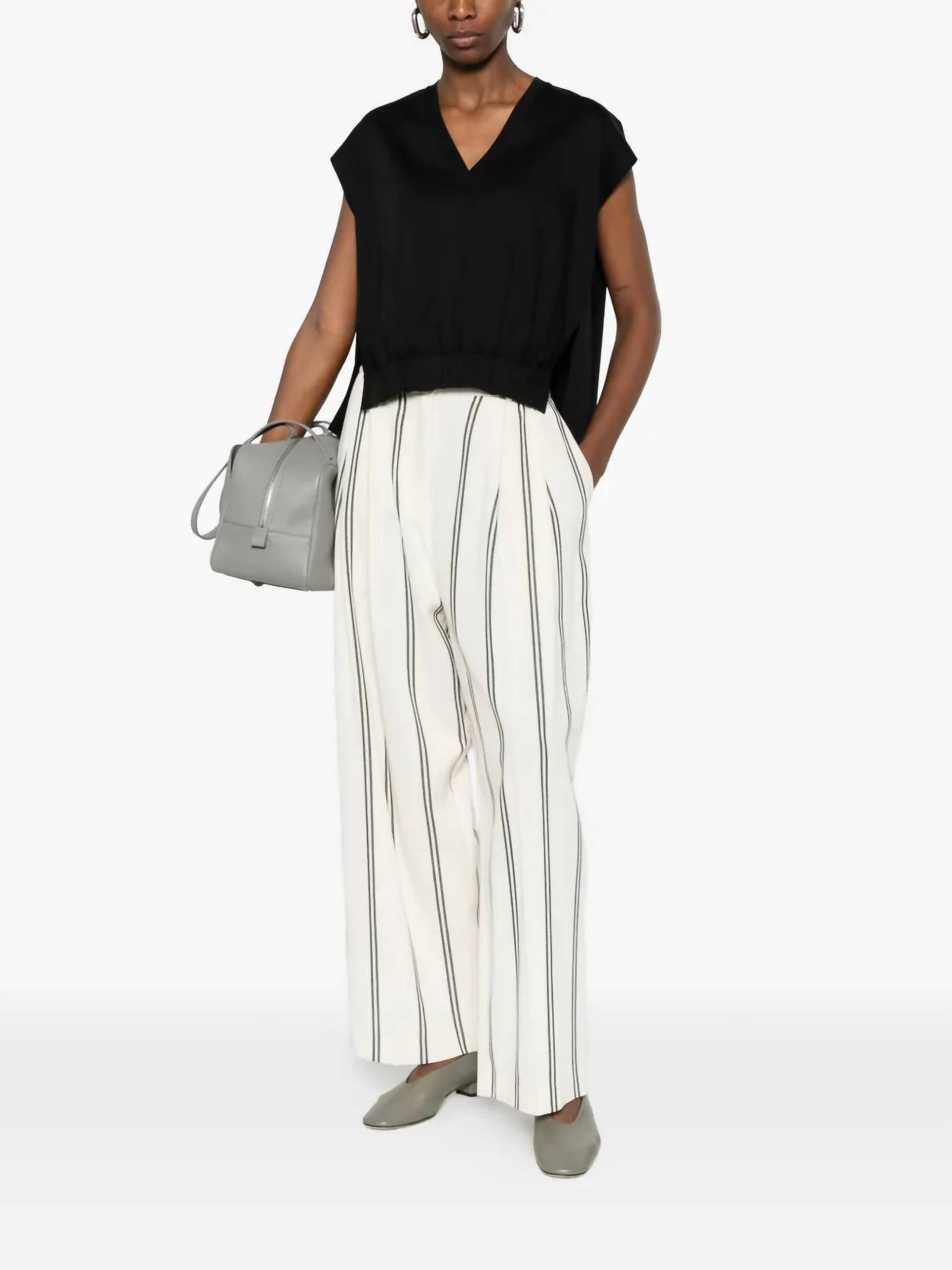 Psophia - Jersey V-neck Top
