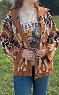 Wrangler - Fall Aztec Cardigan