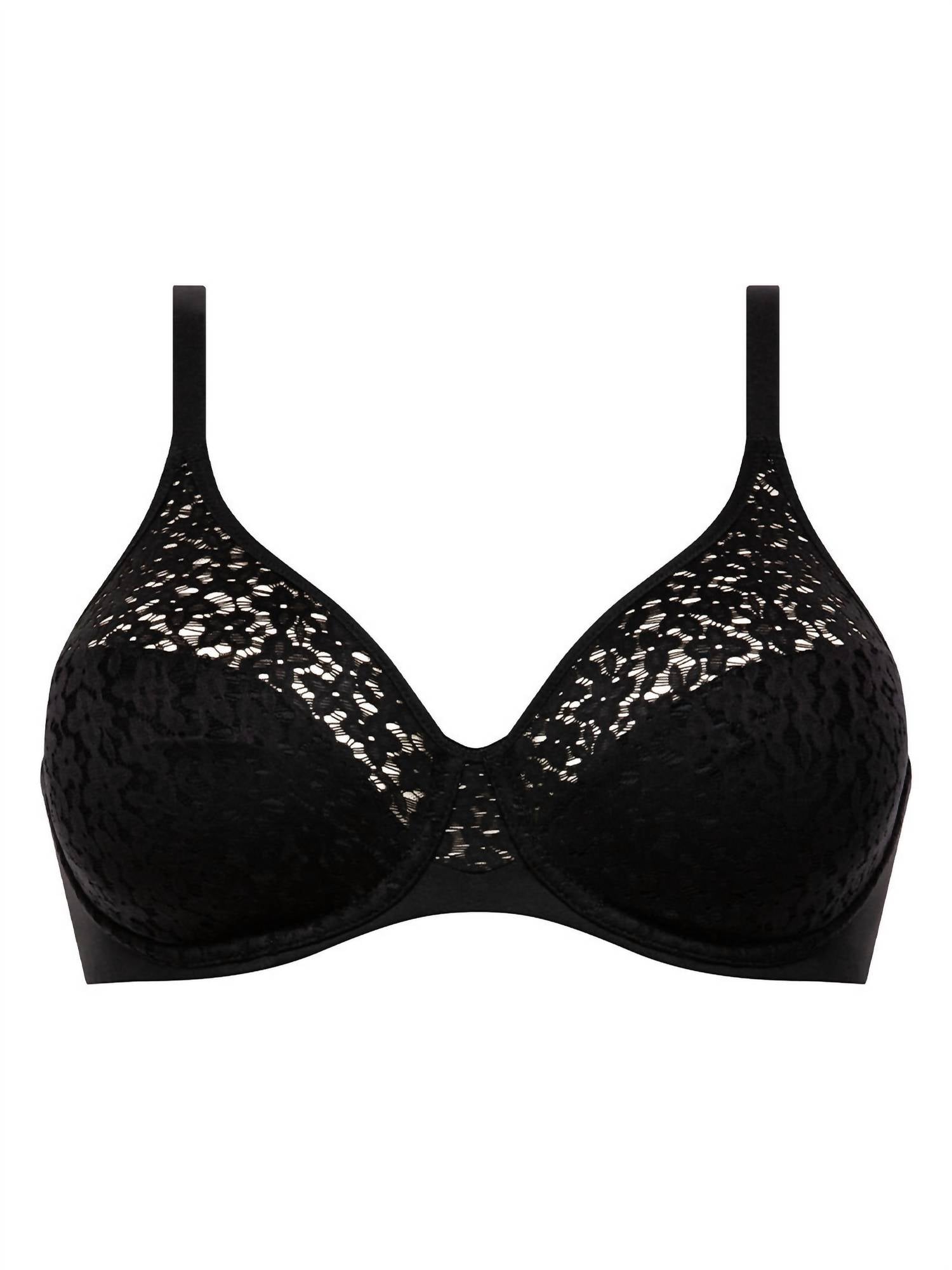 Chantelle Women's Norah Soft Comfort Unlined Underwire Bra in black - women's intimate