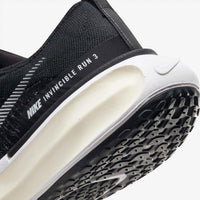 NIKE Women's Zoomx Invincible Run Flyknit 3 Running Shoes in black dark grey white - women's sneaker - view 7