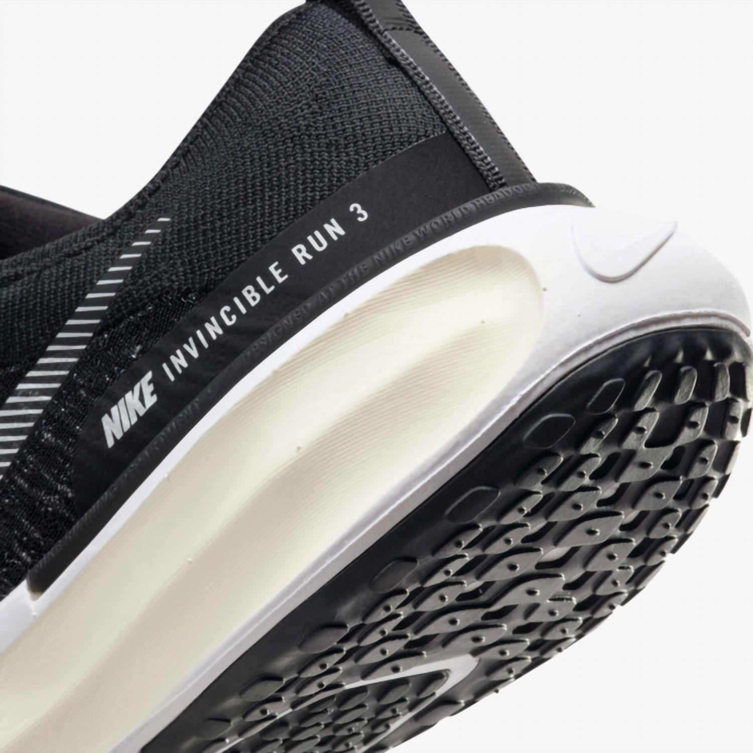 NIKE Women's Zoomx Invincible Run Flyknit 3 Running Shoes in black dark grey white - women's sneaker - view 7
