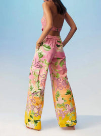 Floral Halter Top