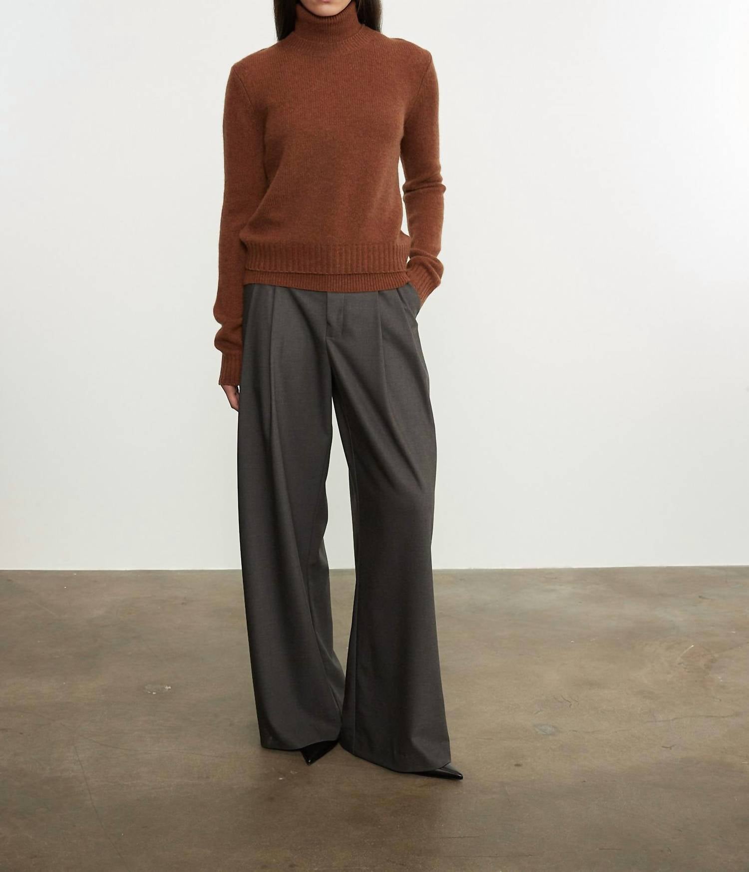 Enza Costa - CASHMERE EASY LONG SLEEVE CREW TOP