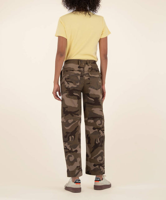 Kut From The Kloth - Ashton Camo High Rise Barrel Pant